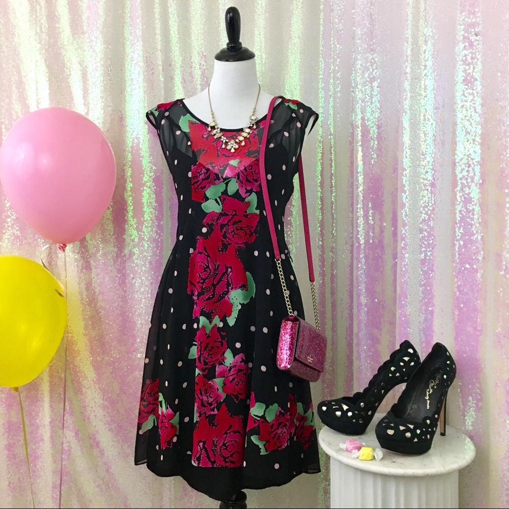 Nanette Lepore Rose 🌹 Dress